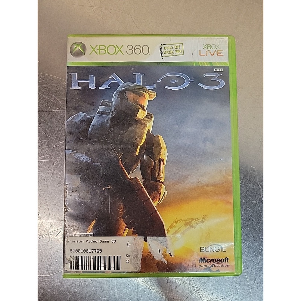 Halo 3 (Xbox 360, 2007) Bungie Master Chief Video Game Tested Works